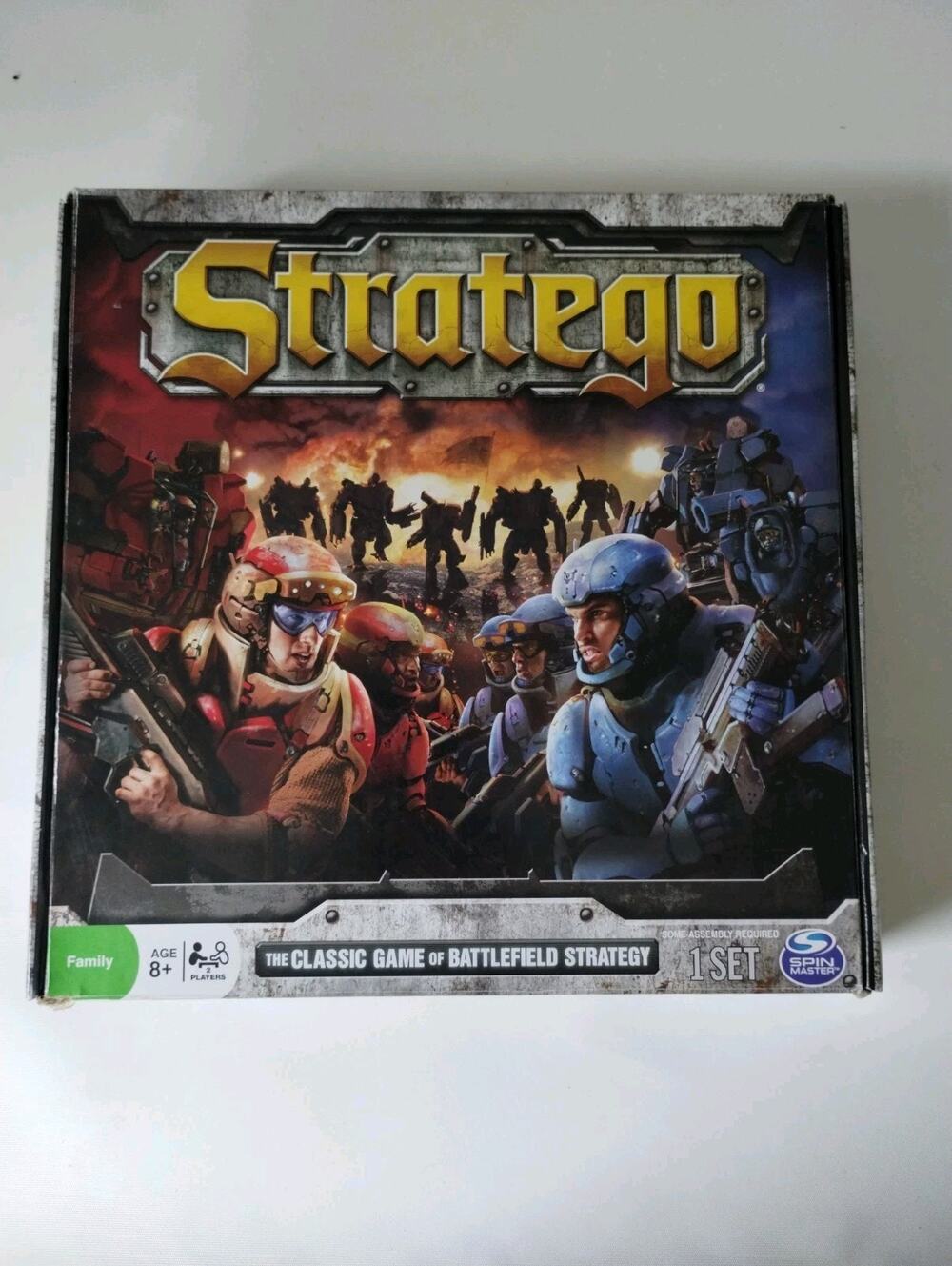 Stratego Board Game Spin Master Edition